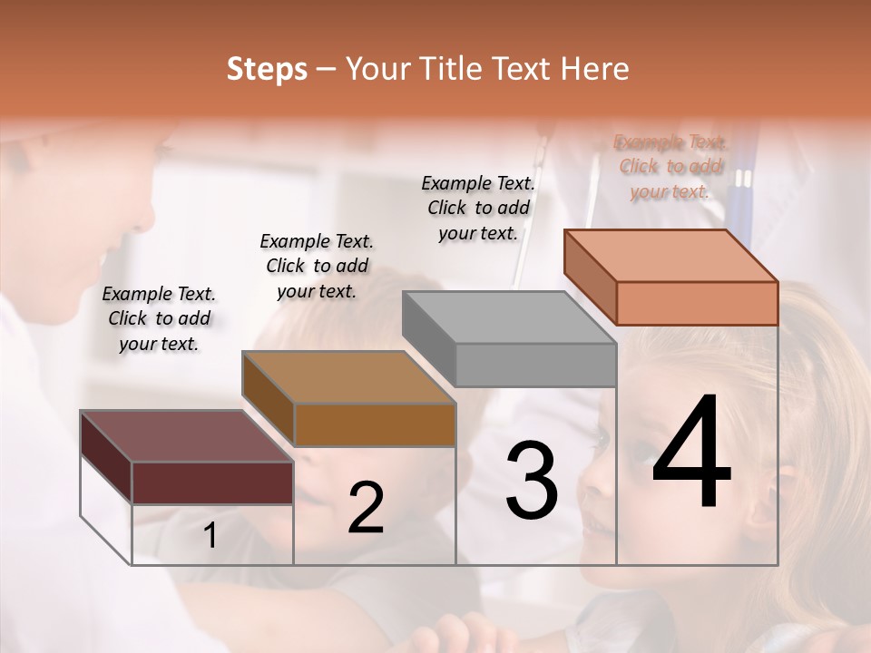 Care Joy Boys PowerPoint Template