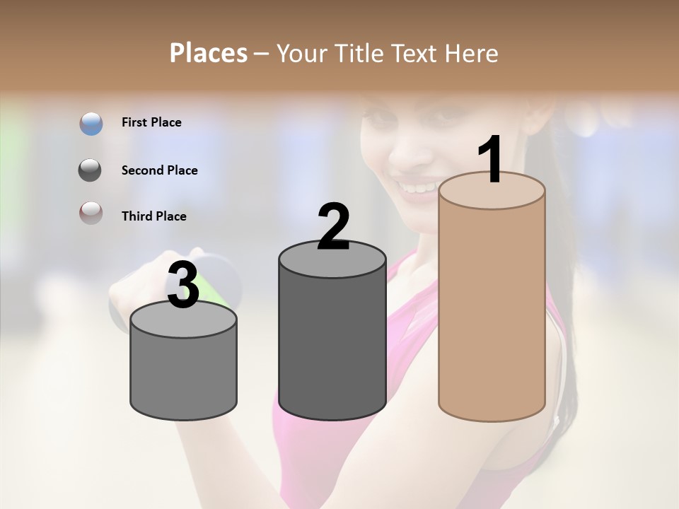 Person Bodybuilding People PowerPoint Template