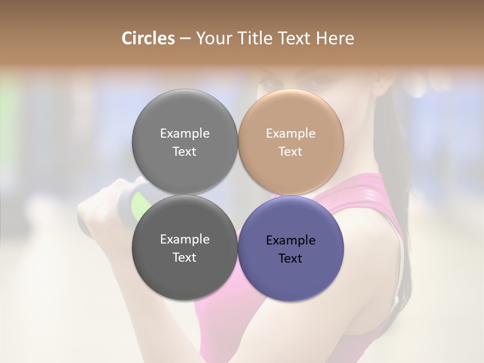 Person Bodybuilding People PowerPoint Template