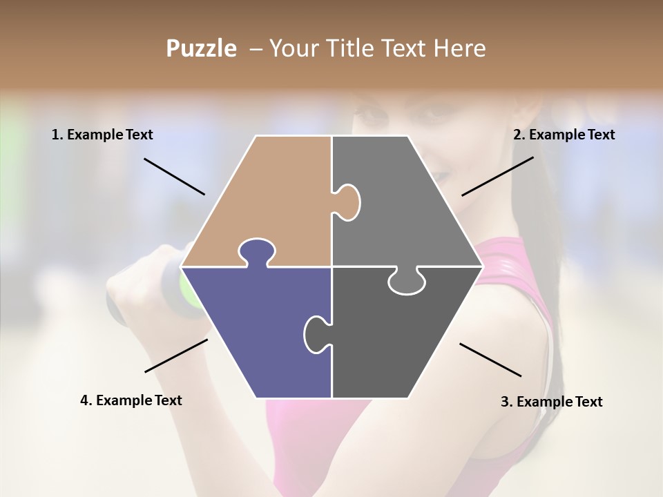 Person Bodybuilding People PowerPoint Template