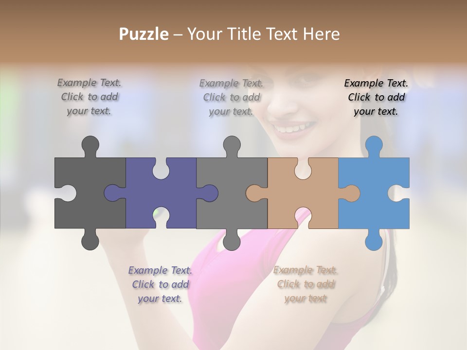 Person Bodybuilding People PowerPoint Template