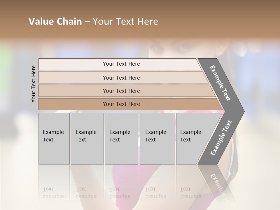 Person Bodybuilding People PowerPoint Template