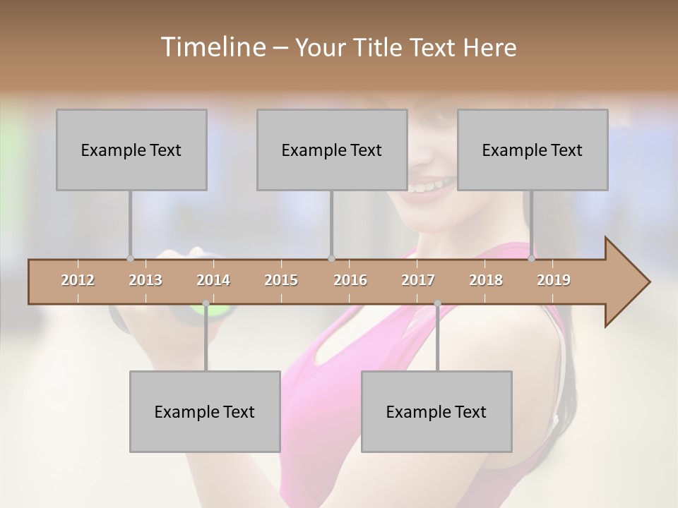 Person Bodybuilding People PowerPoint Template