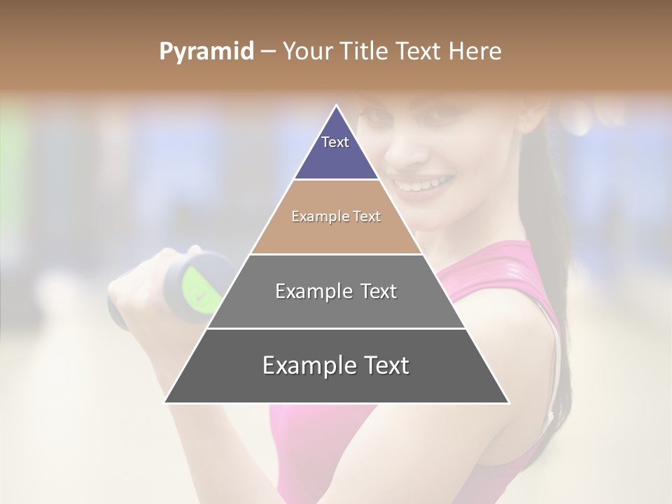 Person Bodybuilding People PowerPoint Template