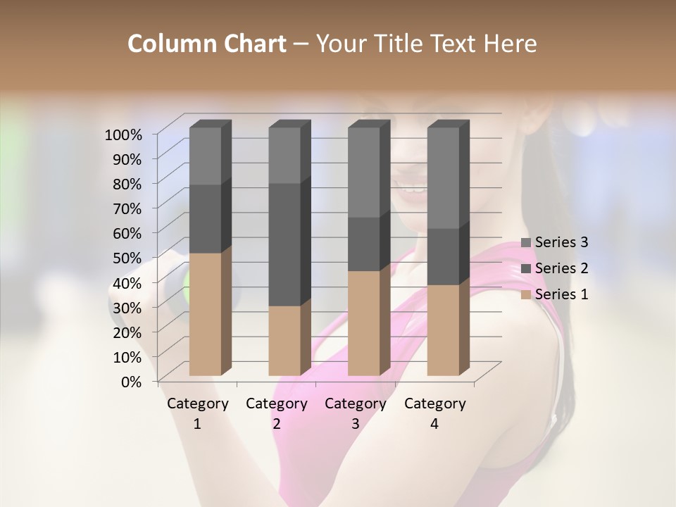 Person Bodybuilding People PowerPoint Template