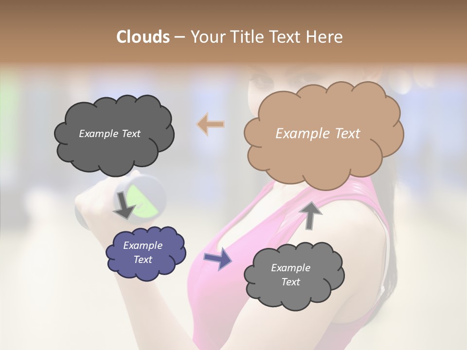 Person Bodybuilding People PowerPoint Template