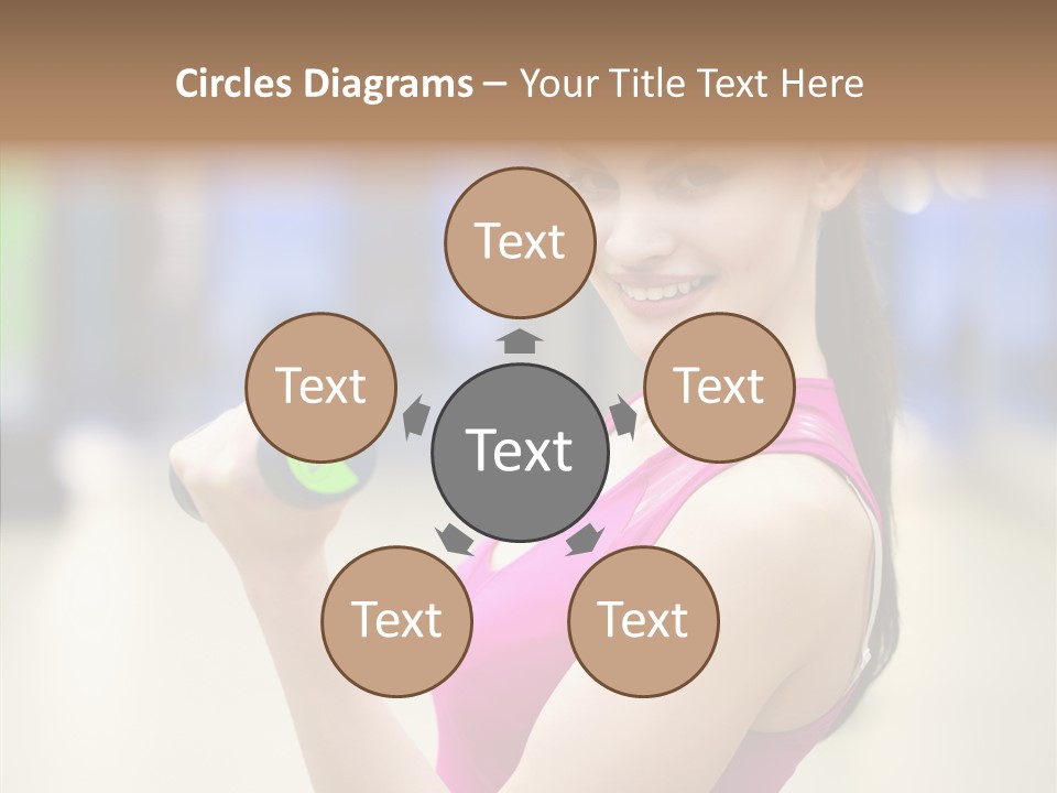 Person Bodybuilding People PowerPoint Template