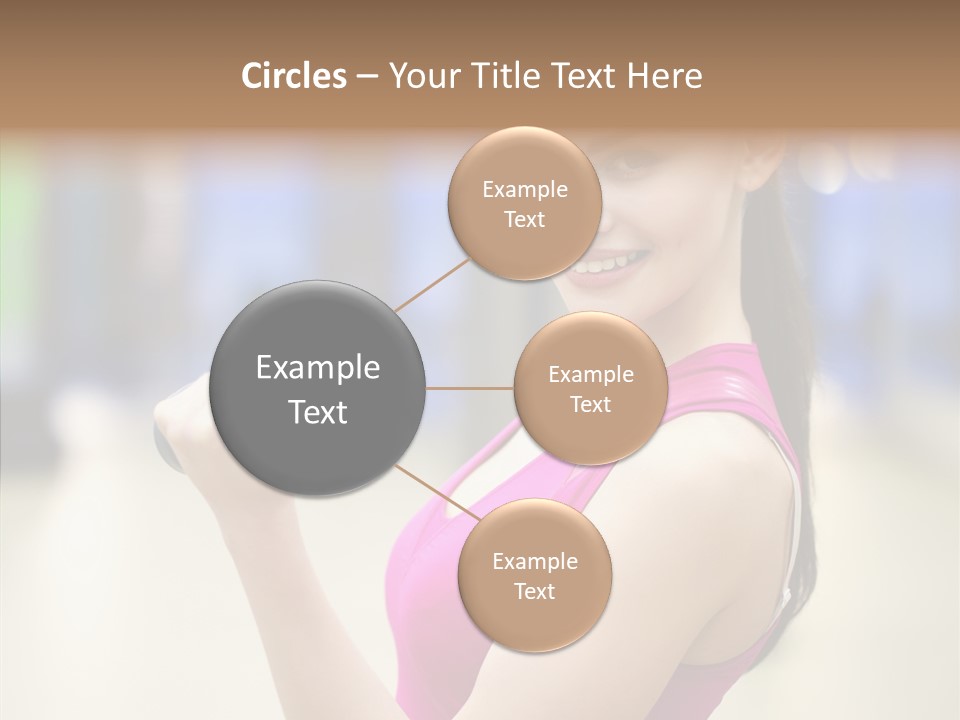 Person Bodybuilding People PowerPoint Template