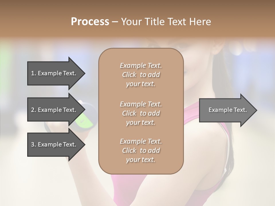 Person Bodybuilding People PowerPoint Template