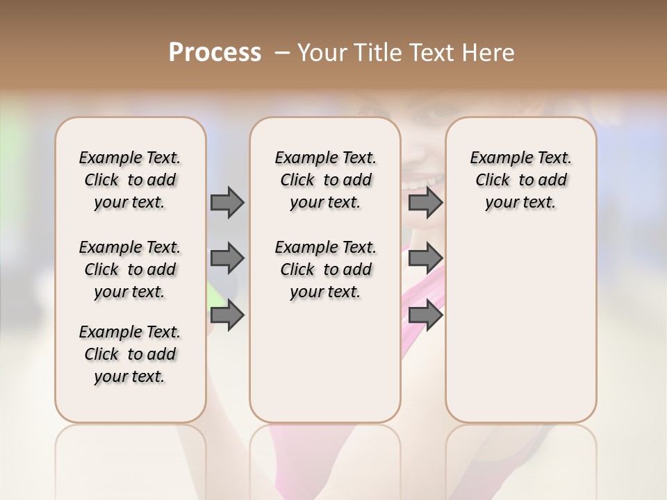 Person Bodybuilding People PowerPoint Template