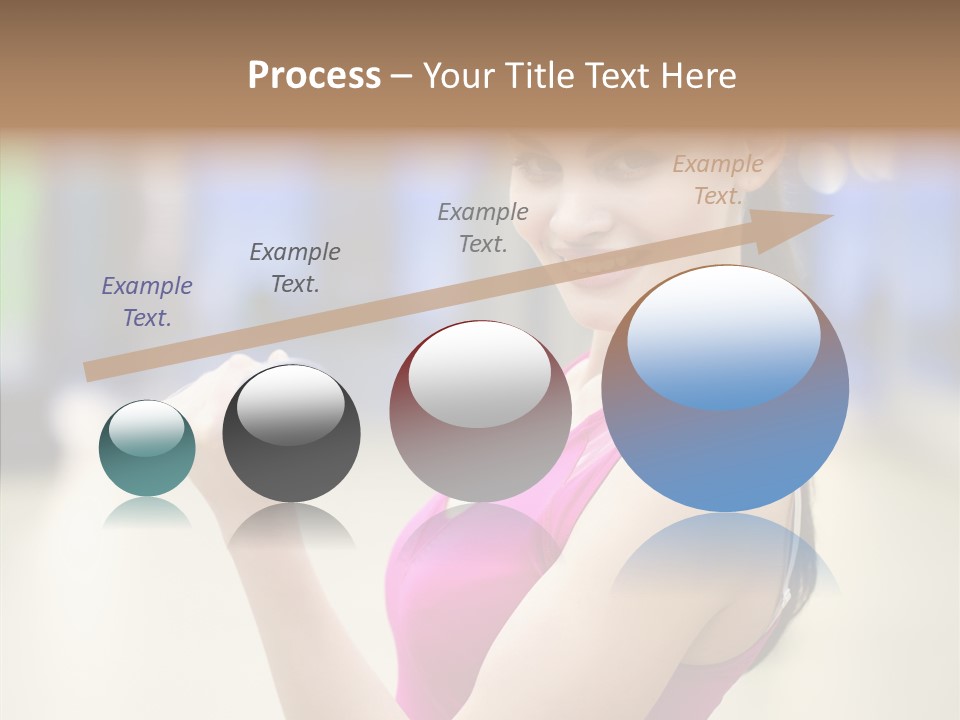 Person Bodybuilding People PowerPoint Template