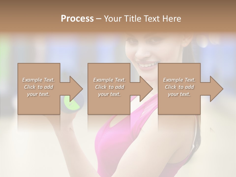 Person Bodybuilding People PowerPoint Template