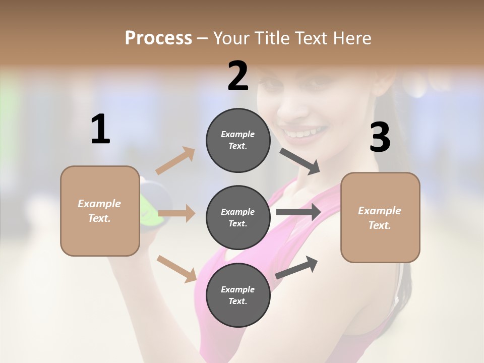 Person Bodybuilding People PowerPoint Template