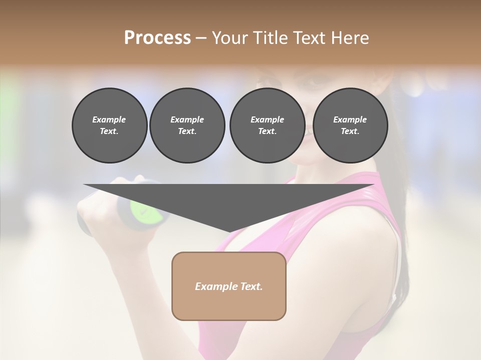 Person Bodybuilding People PowerPoint Template