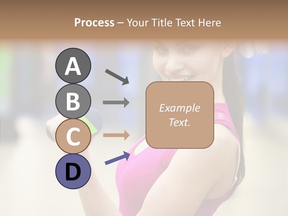 Person Bodybuilding People PowerPoint Template