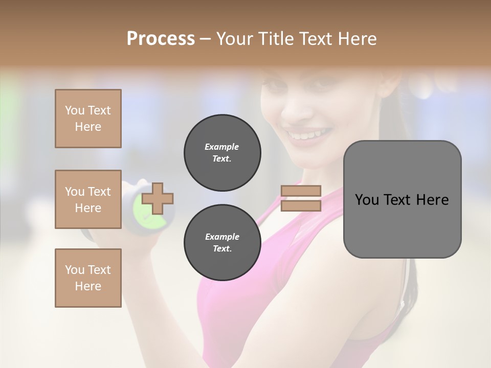 Person Bodybuilding People PowerPoint Template