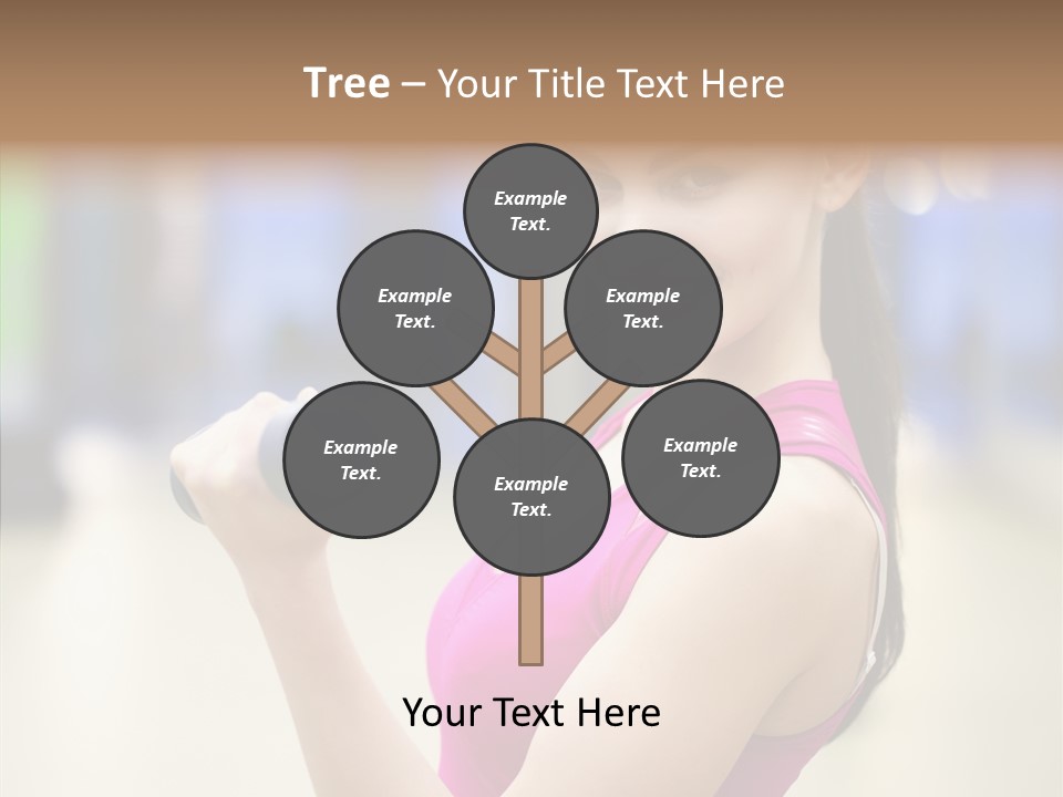 Person Bodybuilding People PowerPoint Template