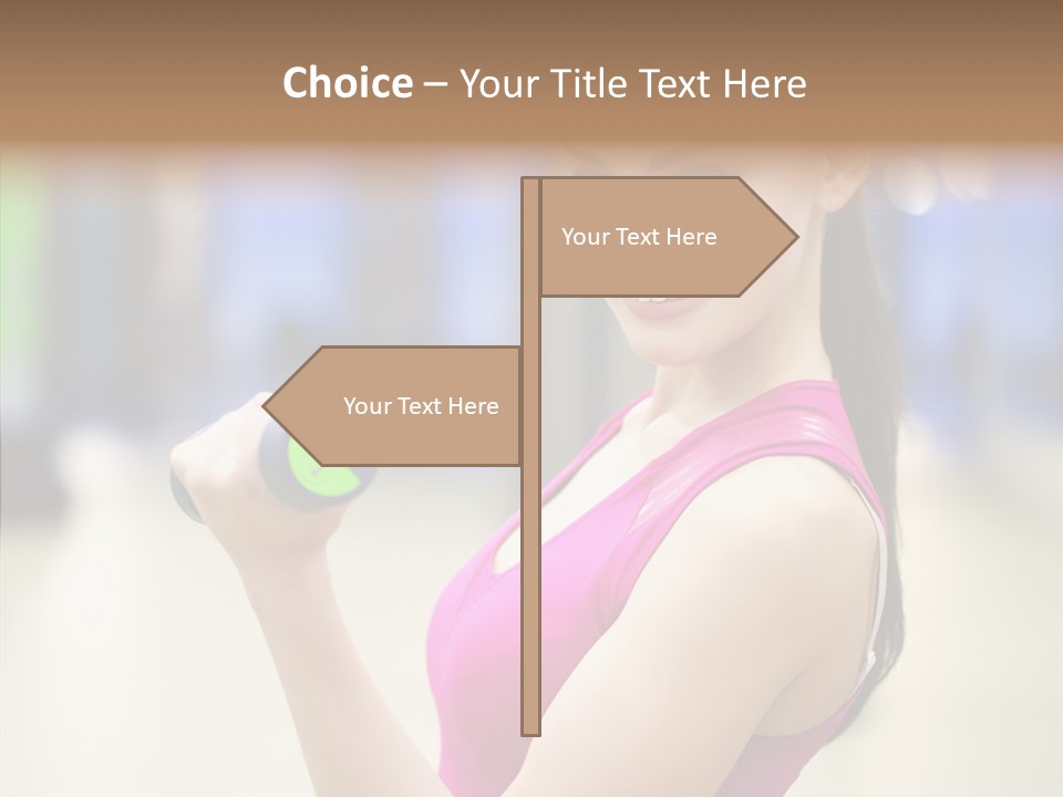 Person Bodybuilding People PowerPoint Template