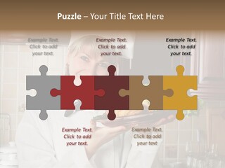 Uniform Kitchen Chef PowerPoint Template
