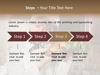 Uniform Kitchen Chef PowerPoint Template