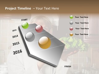 Uniform Kitchen Chef PowerPoint Template