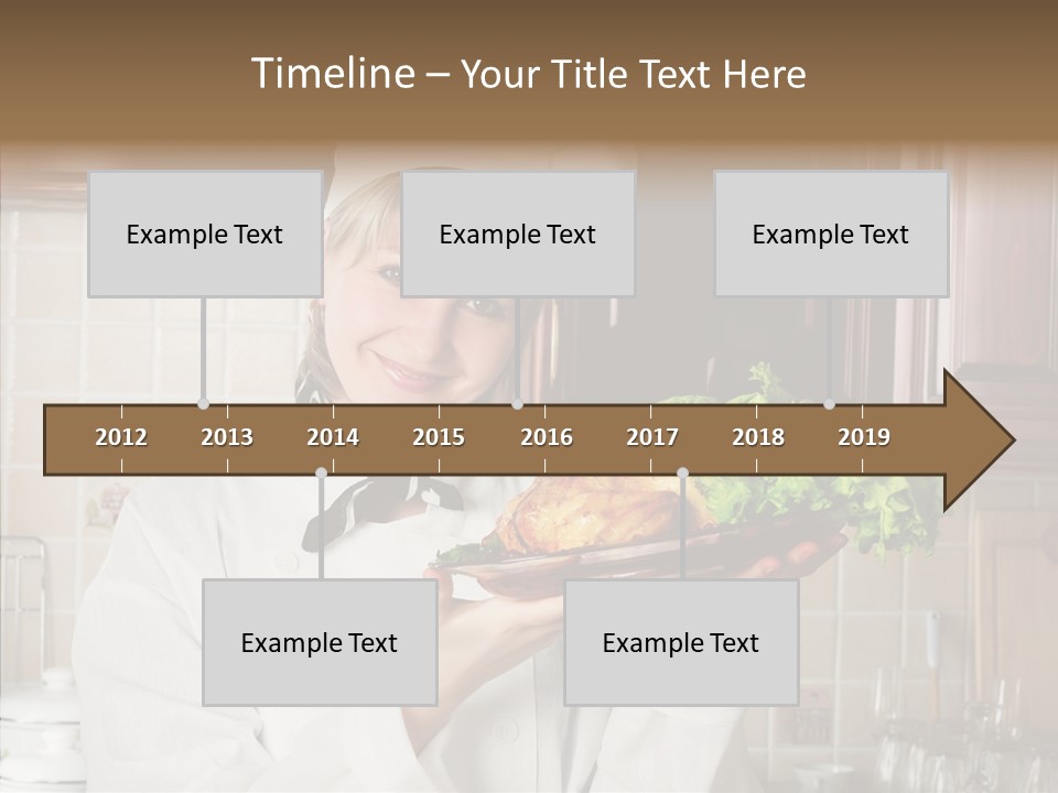 Uniform Kitchen Chef PowerPoint Template