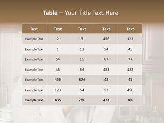 Uniform Kitchen Chef PowerPoint Template