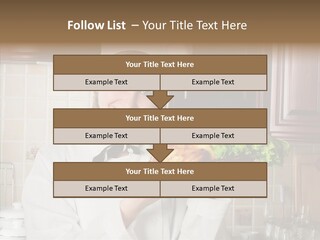 Uniform Kitchen Chef PowerPoint Template