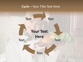 Uniform Kitchen Chef PowerPoint Template