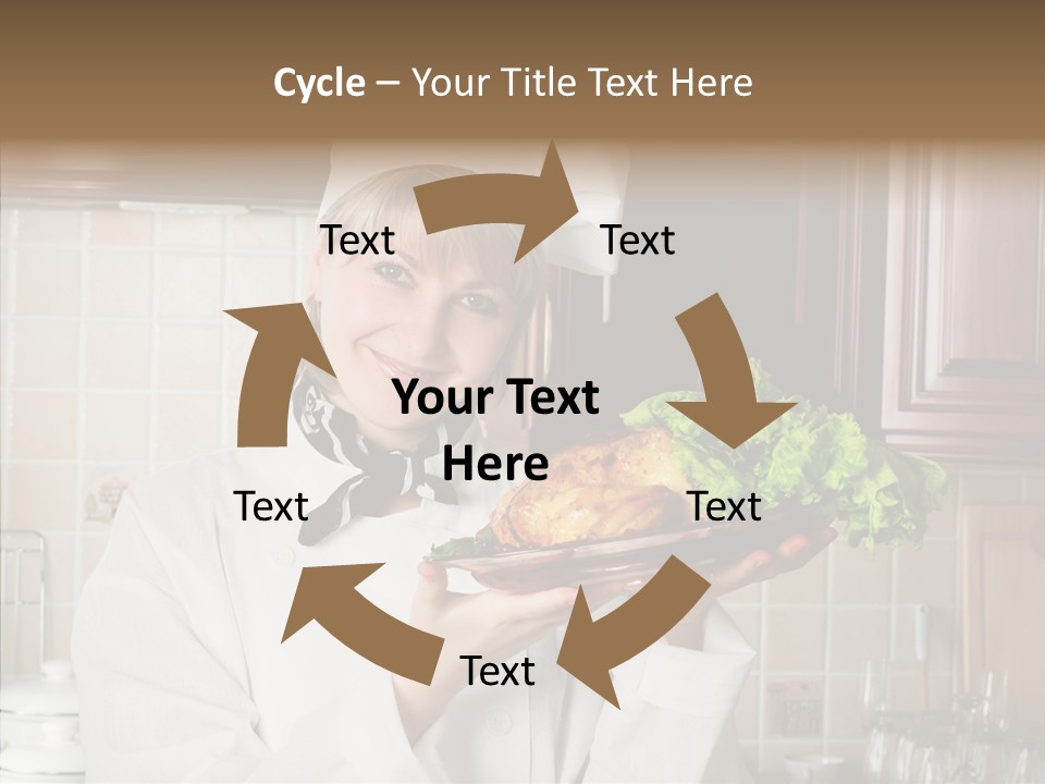 Uniform Kitchen Chef PowerPoint Template