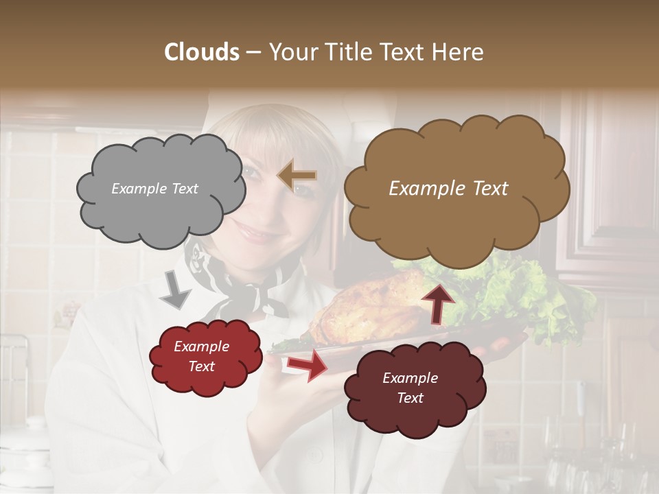 Uniform Kitchen Chef PowerPoint Template