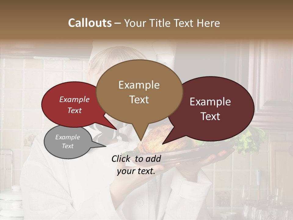 Uniform Kitchen Chef PowerPoint Template