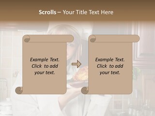 Uniform Kitchen Chef PowerPoint Template