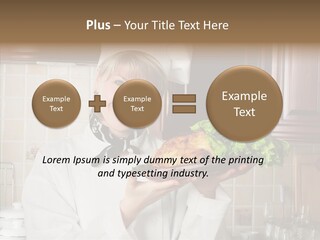 Uniform Kitchen Chef PowerPoint Template