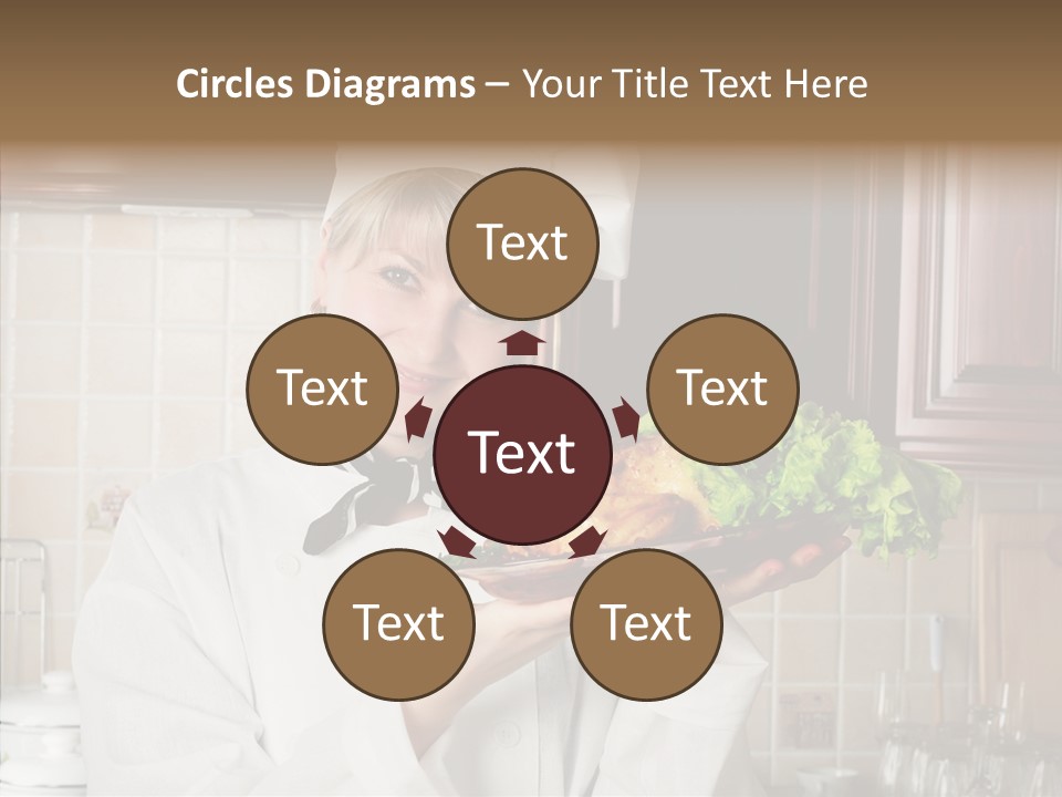 Uniform Kitchen Chef PowerPoint Template