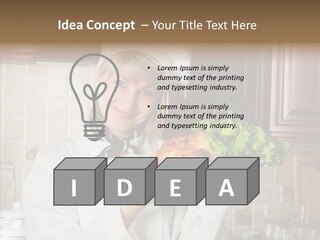 Uniform Kitchen Chef PowerPoint Template