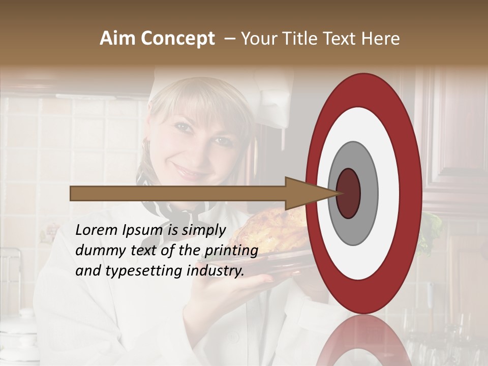 Uniform Kitchen Chef PowerPoint Template