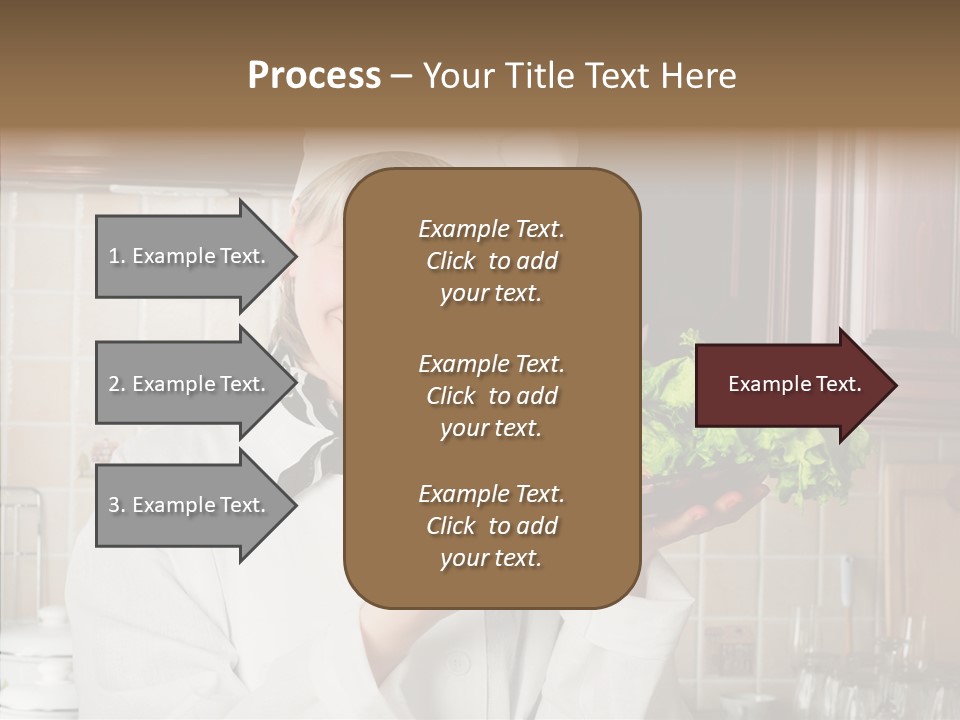 Uniform Kitchen Chef PowerPoint Template
