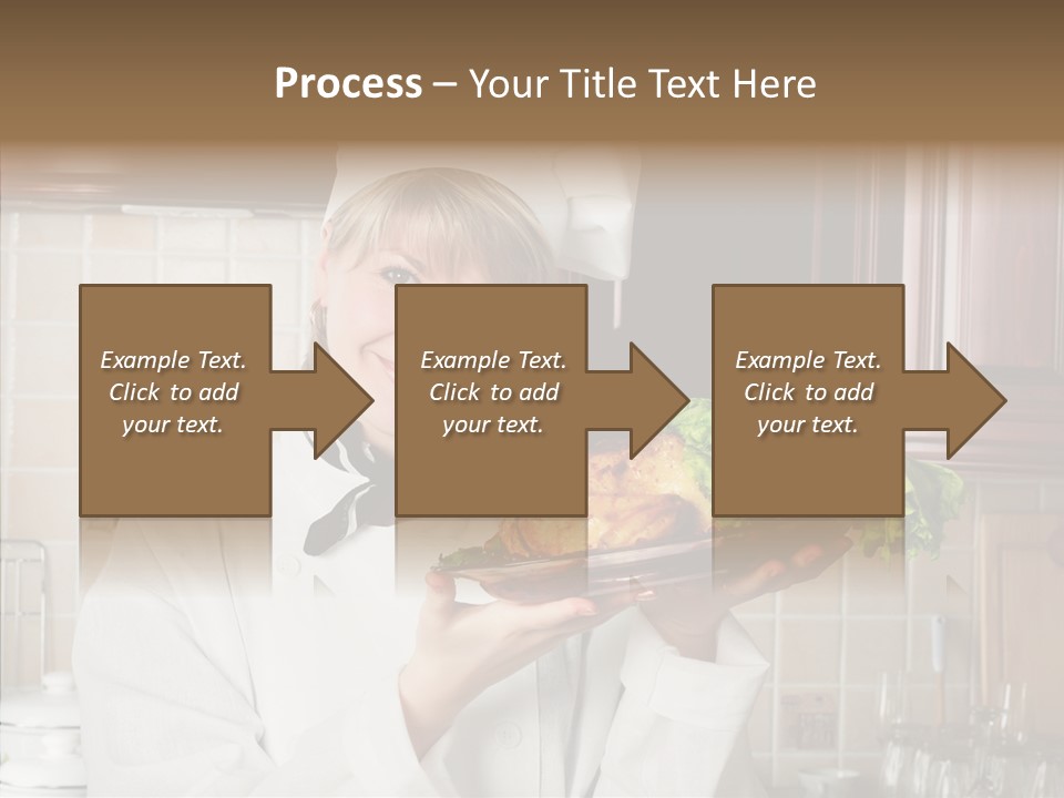Uniform Kitchen Chef PowerPoint Template