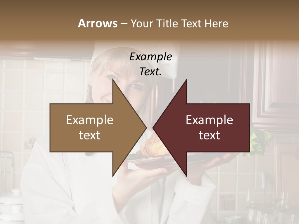 Uniform Kitchen Chef PowerPoint Template