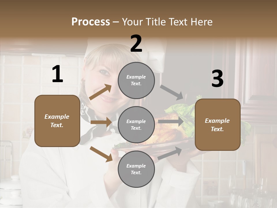 Uniform Kitchen Chef PowerPoint Template
