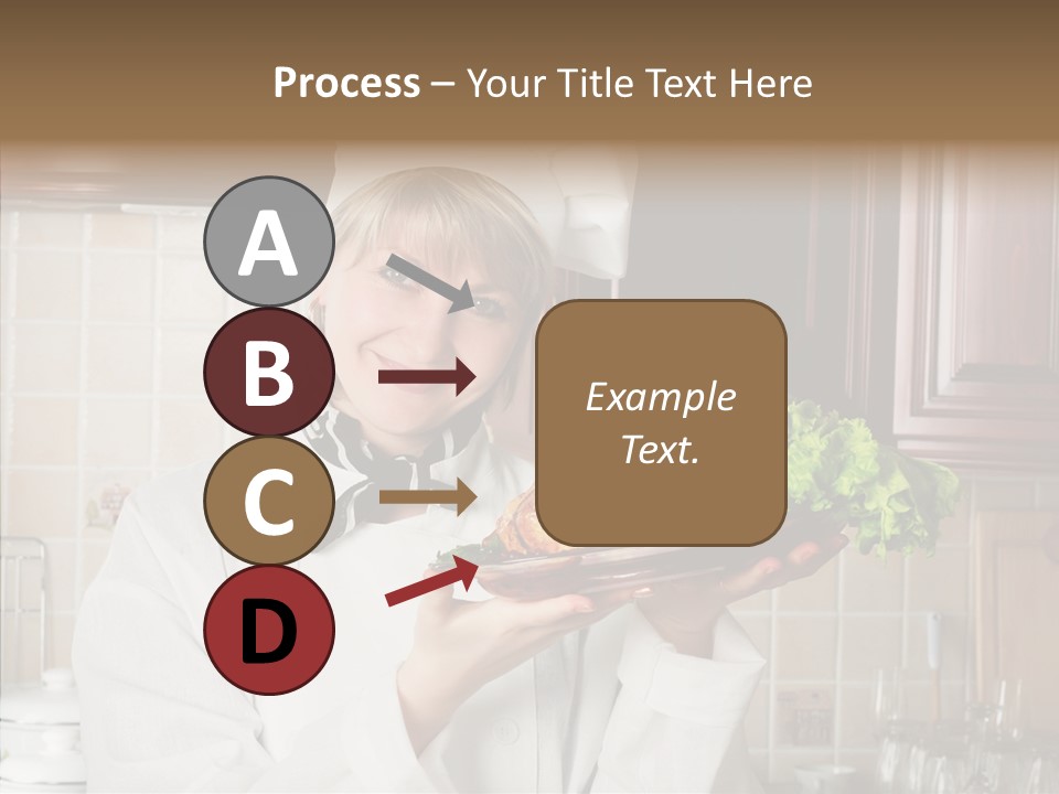 Uniform Kitchen Chef PowerPoint Template
