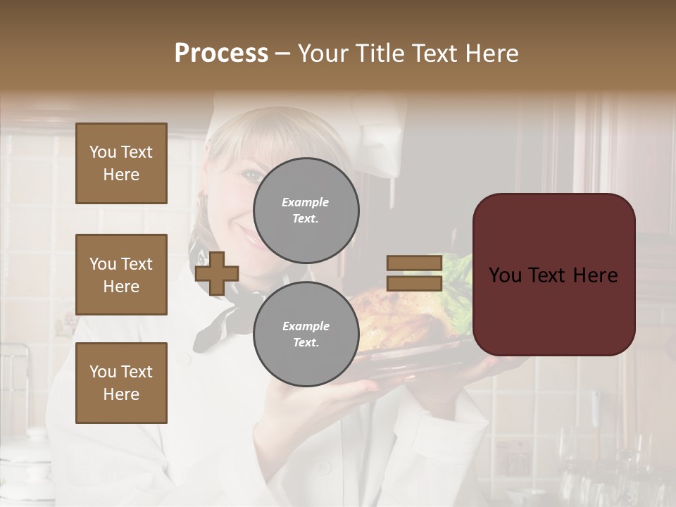 Uniform Kitchen Chef PowerPoint Template
