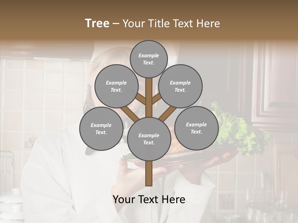 Uniform Kitchen Chef PowerPoint Template