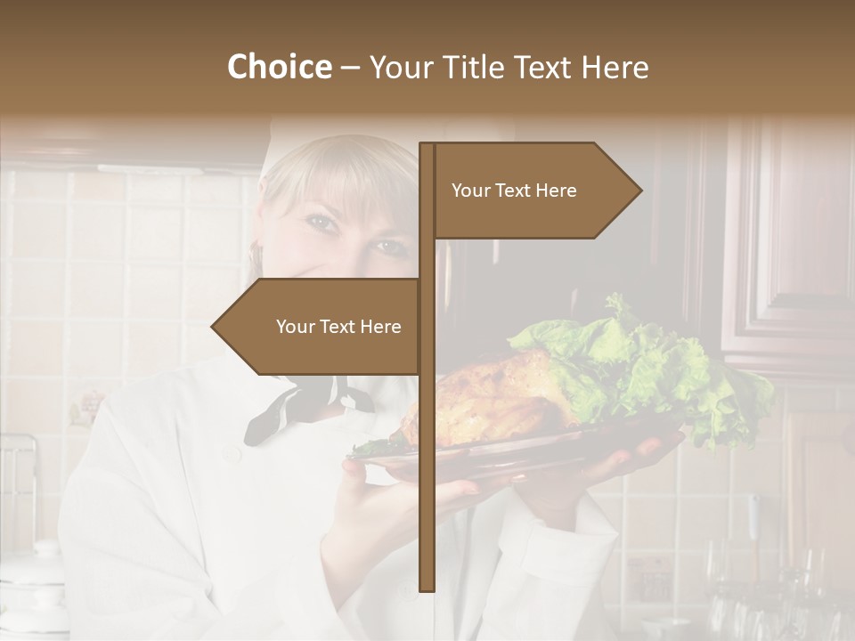 Uniform Kitchen Chef PowerPoint Template
