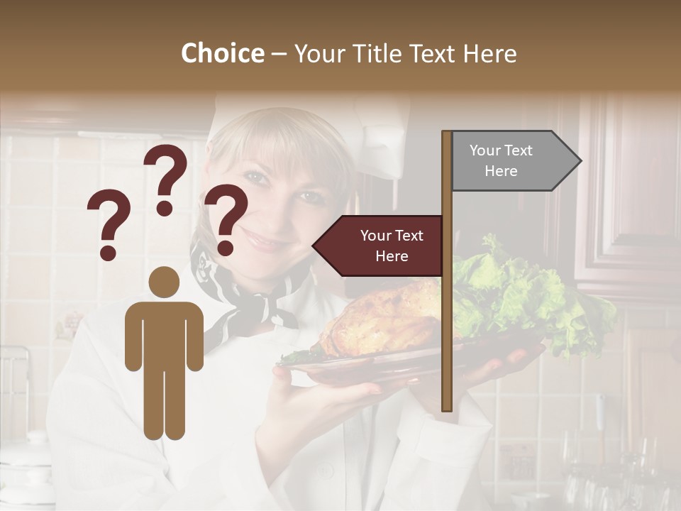 Uniform Kitchen Chef PowerPoint Template