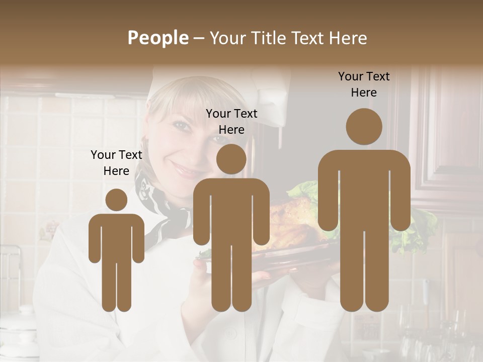 Uniform Kitchen Chef PowerPoint Template