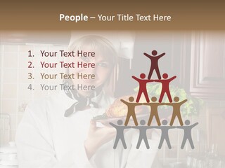 Uniform Kitchen Chef PowerPoint Template
