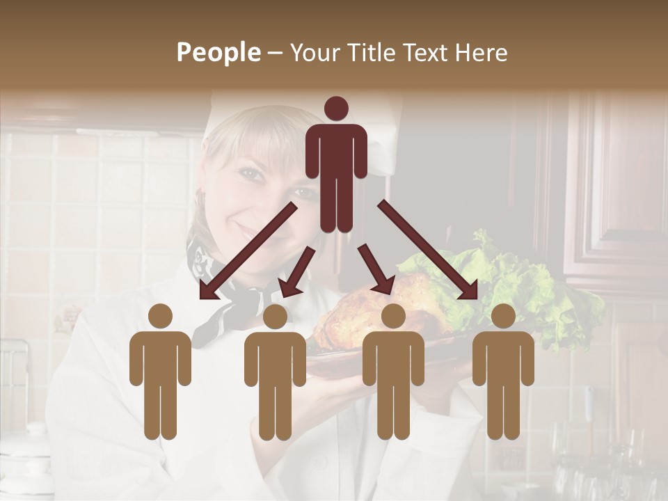Uniform Kitchen Chef PowerPoint Template