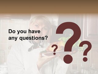 Uniform Kitchen Chef PowerPoint Template